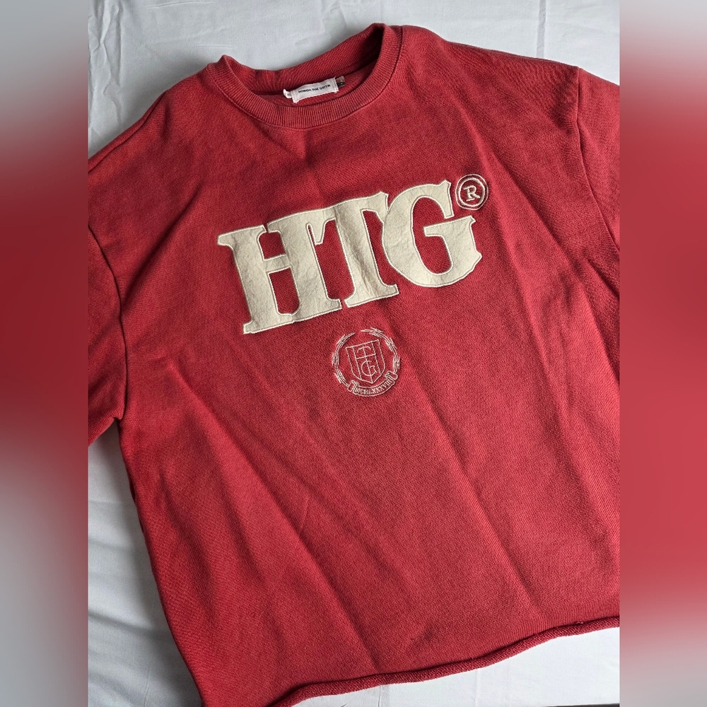 Honor The Gift Embroidered Crew Neck Sweatshirt Sz XXL